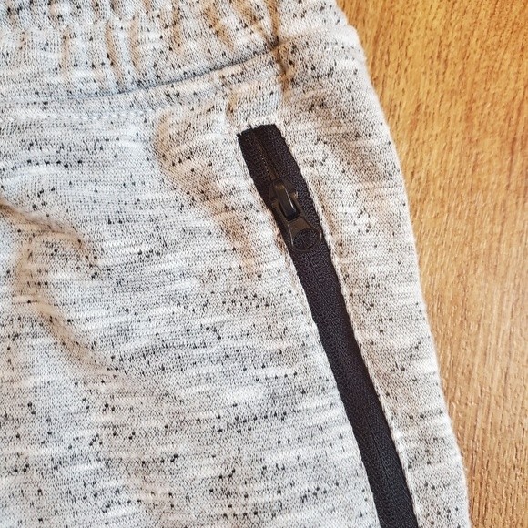 Men's Brooklyn Marled Gray Jogger Sweatpants - Picture 6 of 12